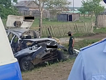 Автомобиль с семью детьми разбился в Бурятии