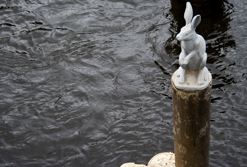 Памятник зайцу, Иоанновский мост, Санкт-Петербург, Россия, Европа