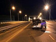 Двое пострадали при ночном ДТП с тремя машинами на Фрунзенском мосту в Самаре