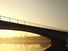 Завершён капитальный ремонт межрегионального моста, соединяющего Кубань с Адыгеей