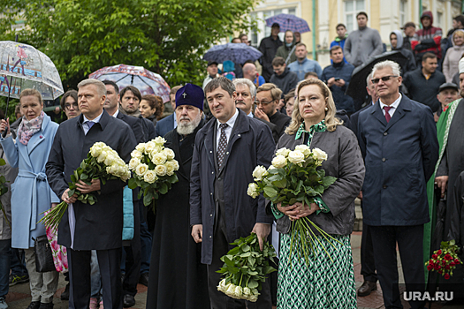 В Перми открыли памятник Великому князю Михаилу Романову