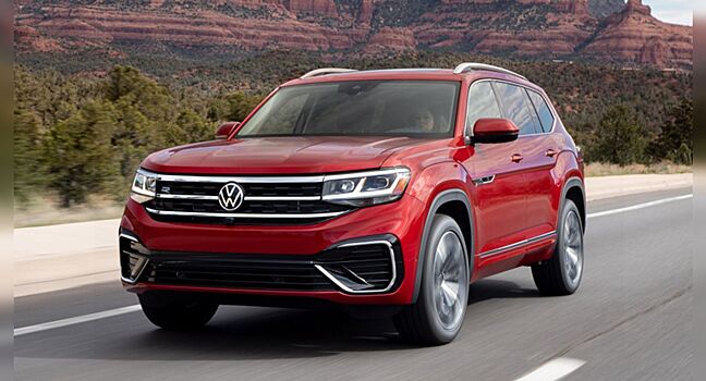 Volkswagen представил обновленный Teramont для России