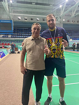 Челябинский спортсмен подтвердил титул чемпиона России по бадминтону