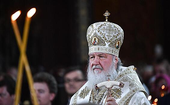 Патриарх Кирилл освятил храм Петра и Февронии в Петербурге