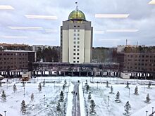 Студента НГУ с украинским флагом в Новосибирске отпустили домой