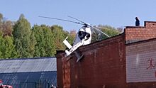 Вертолет санавиации аварийно сел на территории больницы в Ижевске