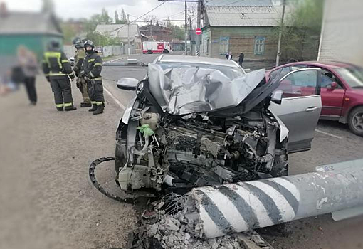 Сразу два серьезных ДТП произошли накануне в Саратовской области