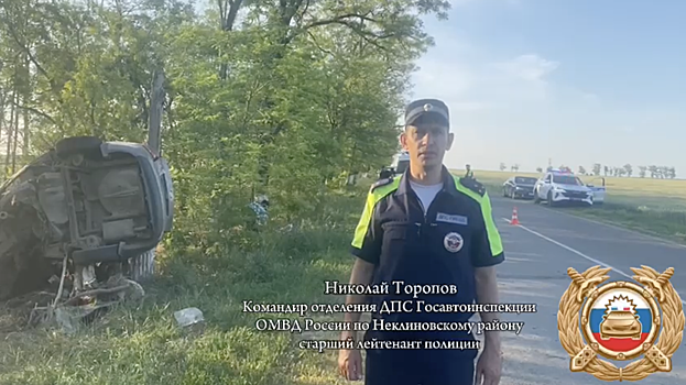 В Ростовской области в ДТП погибли водитель и пассажир
