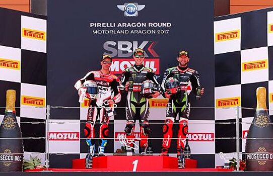 WorldSBK: Джонатан Рэй выигрывает в Арагоне в субботу