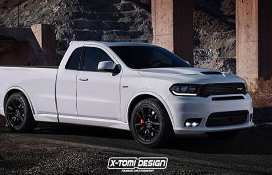 «Горячий» Dodge Durango SRT превратили в пикап