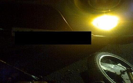 В Курской области «УАЗ» сбил мотоциклиста