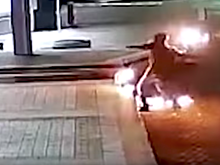 Мэрию в Красноярске забросали «коктейлями Молотова»