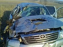 Пассажир опрокинувшегося автомобиля погиб в Челябинской области