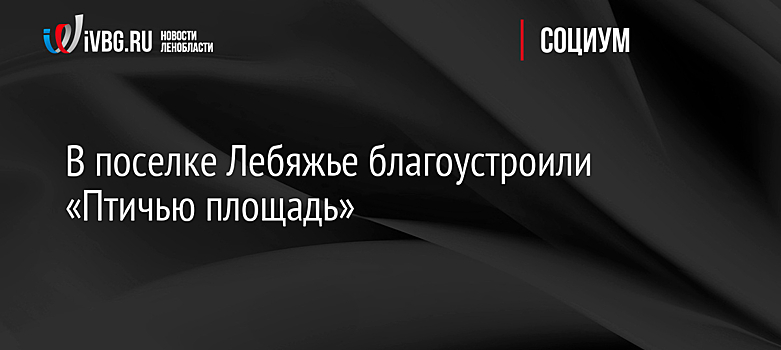 40 общественных территорий могут благоустроить в Подмосковье в 2021 году