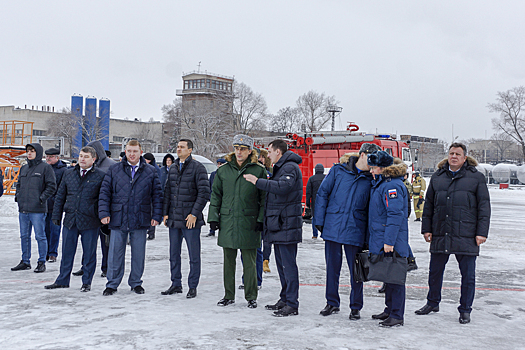 Заместитель Министра обороны Алексей Криворучко проверил ход строительства нового легкого военно-транспортного самолета Ил-112В