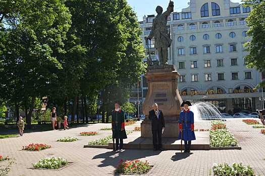В Воронеже продолжается празднование 350-летия Петра I