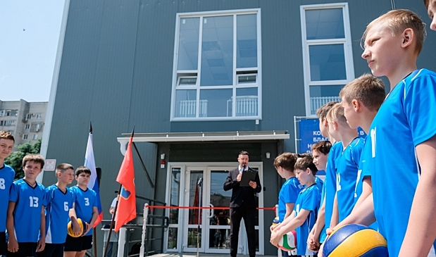 Новый спортивный комплекс для детей построили в Волгограде