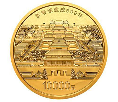 В Китае выпустят золотую монету весом в один килограмм