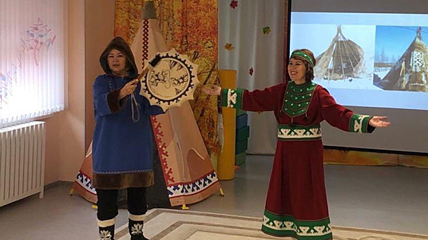Подвижные игры коренных народов Севера провели для воспитанников детского сада в Муравленко