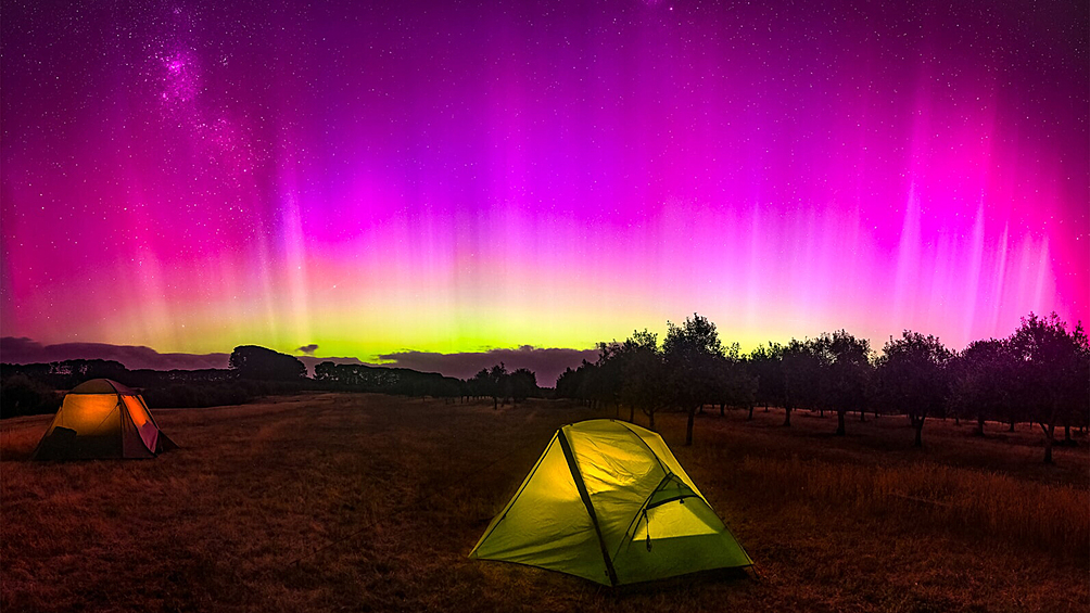«Небесный фейерверк в новогоднюю ночь», Сара Аврорэ (Отвейс, Австралия)