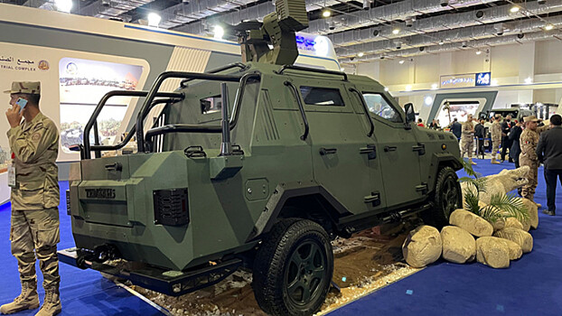 На EDEX 2021 показали бронеавтомобиль Temsah 5
