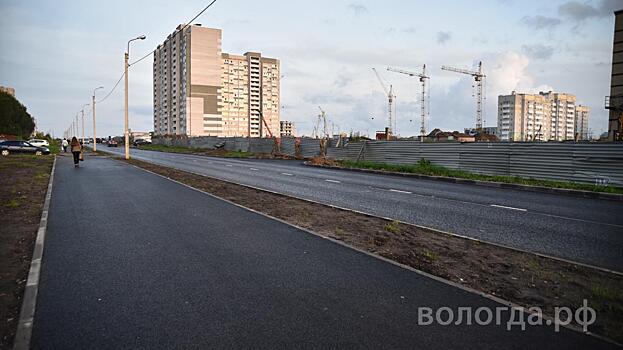 В Вологде завершают ремонт двух дорог по нацпроекту