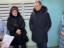Глава Электрогорска обсудил ремонт подъезда с жильцами дома №1 по ул. Чкалова