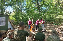 Творческий десант проекта «Актеры Нижнего — Донбассу» выступил с концертами перед бойцами СВО
