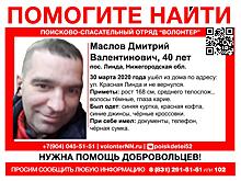 Пропавшего Дмитрия Маслова вторую неделю ищут в Нижегородской области