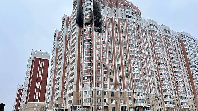 Объявлено об угрозе обрушения поврежденной при атаке ВСУ в российском городе многоэтажки