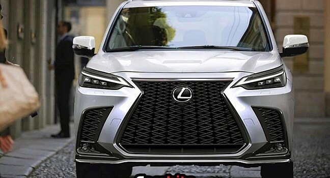 Lexus LX 2022: появились новые рендеры