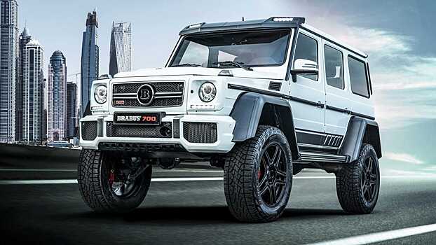 Brabus 700 4x4² Final Edition: высокий и мощный AMG G63