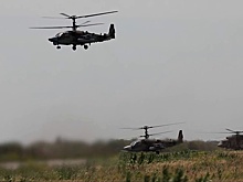 Экипаж Ка-52М ликвидировал боевиков в зоне спецоперации
