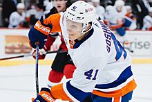 Никита Сошников забросил в первом матче после возвращения в НХЛ за «Айлендерс», что пишут про дебют Сошникова