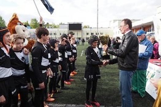 Юные зеленоградские регбисты победили в турнире «Золотой овал»