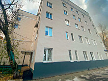 В Сокольниках завершается капремонт дома с портретом Николая Гастелло