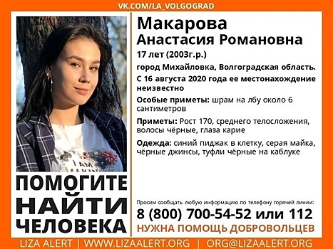 В Волгоградской области четвертый день идут поиски пропавшей девушки