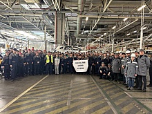 По конвейеру завода в Калуге прошел юбилейный кузов Haval M6