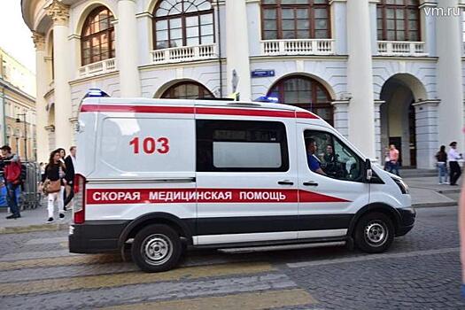 Два человека пострадали в ДТП с машиной «скорой помощи» на севере Москвы