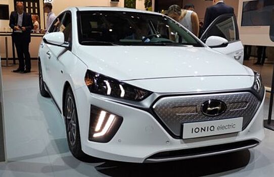 Новая версия Hyundai IONIQ Electric дебютировала во Франкфурте