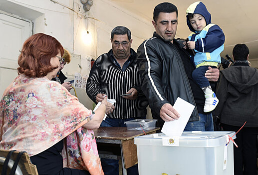 ЦИК Армении огласил промежуточные результаты парламентских выборов