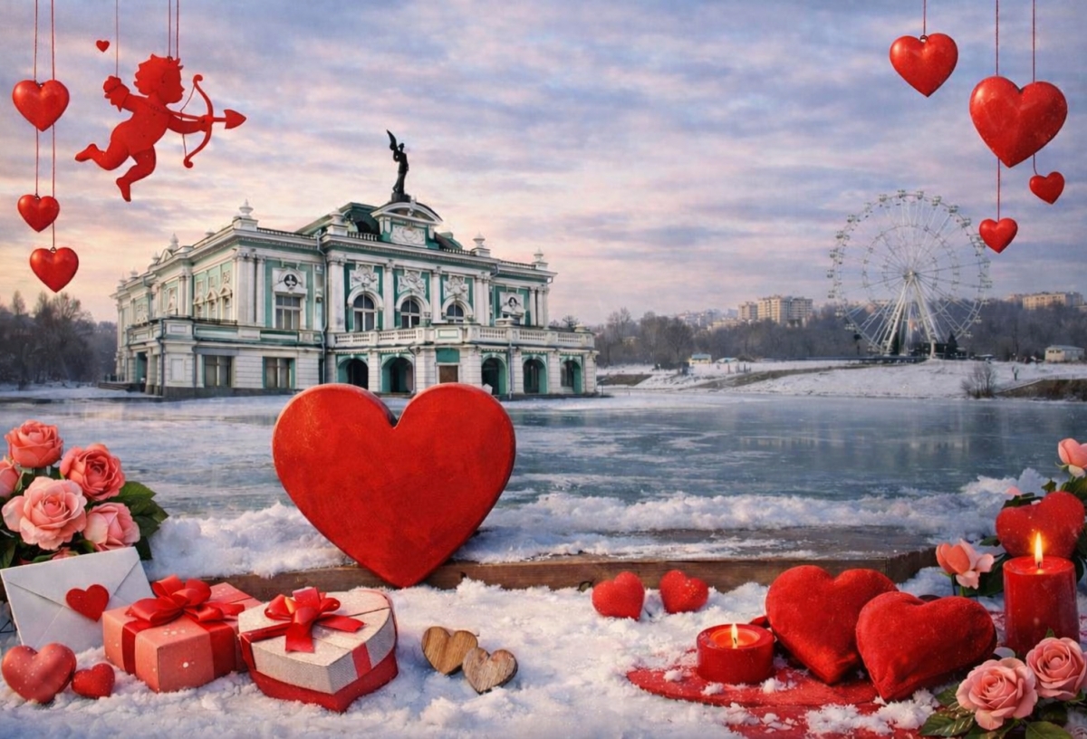 Блогеры, предприниматели и журналисты назвали лучшие места для первого свидания и расставания в Омске