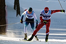 Большунов помог партнеру по командному спринту выиграть первое "золото" в сезоне