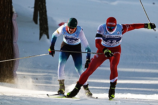 Большунов помог партнеру по командному спринту выиграть первое "золото" в сезоне