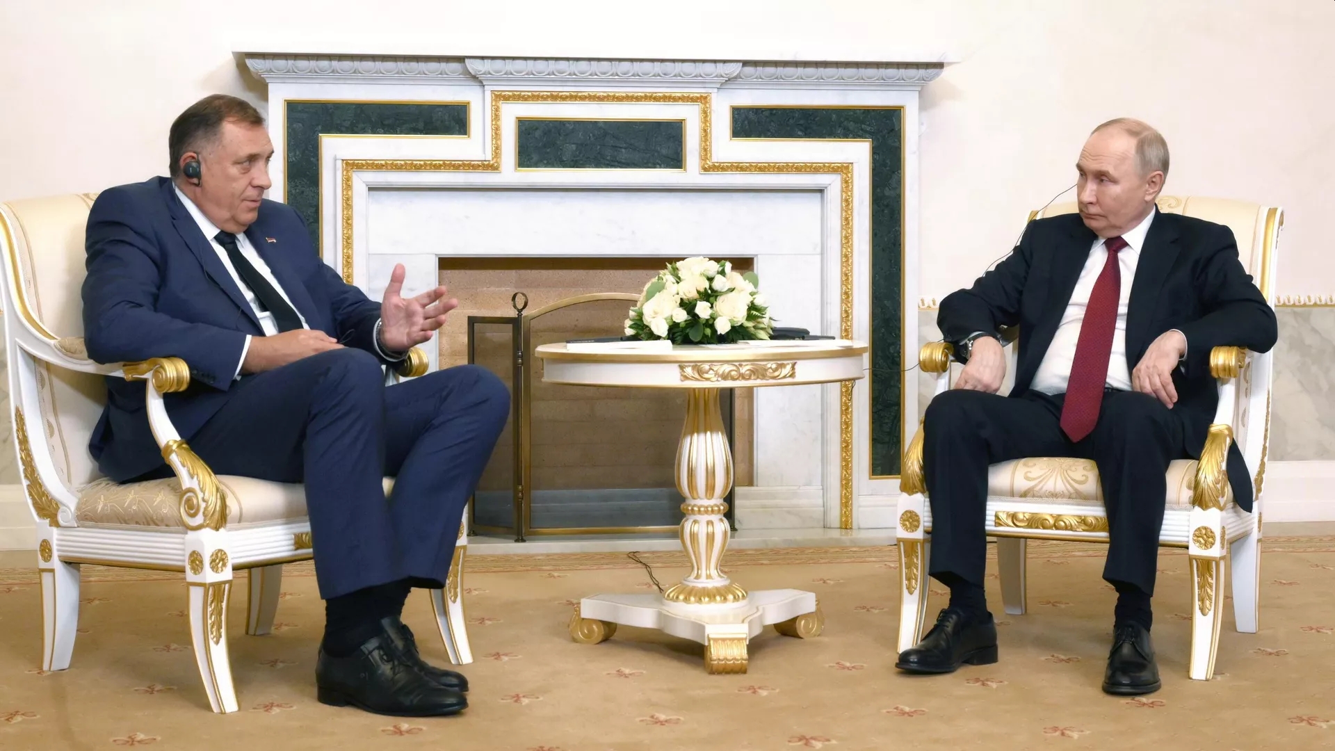 Путин встретился с президентом Республики Сербской
