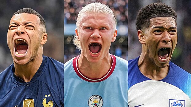 Беллингем, Холанд и Мбаппе – самые дорогие игроки мира на Transfermarkt