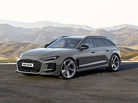 Появились первые изображения нового Audi RS5 Avant