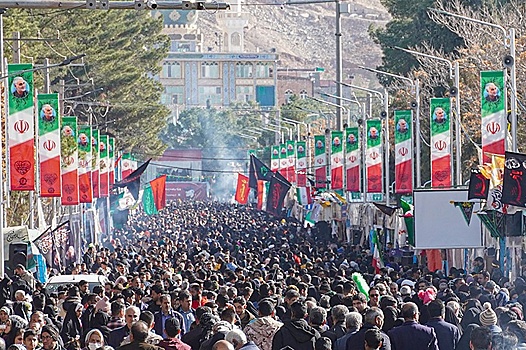 В Иране 50 человек погибли при взрыве на кладбище, где похоронен Сулеймани