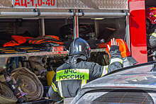 К тушению пожара в пожарной части в Тульской области привлечены 12 автоцистерн