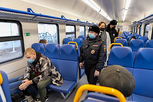Нарушителям масочного режима в красноярских электричках грозит штраф